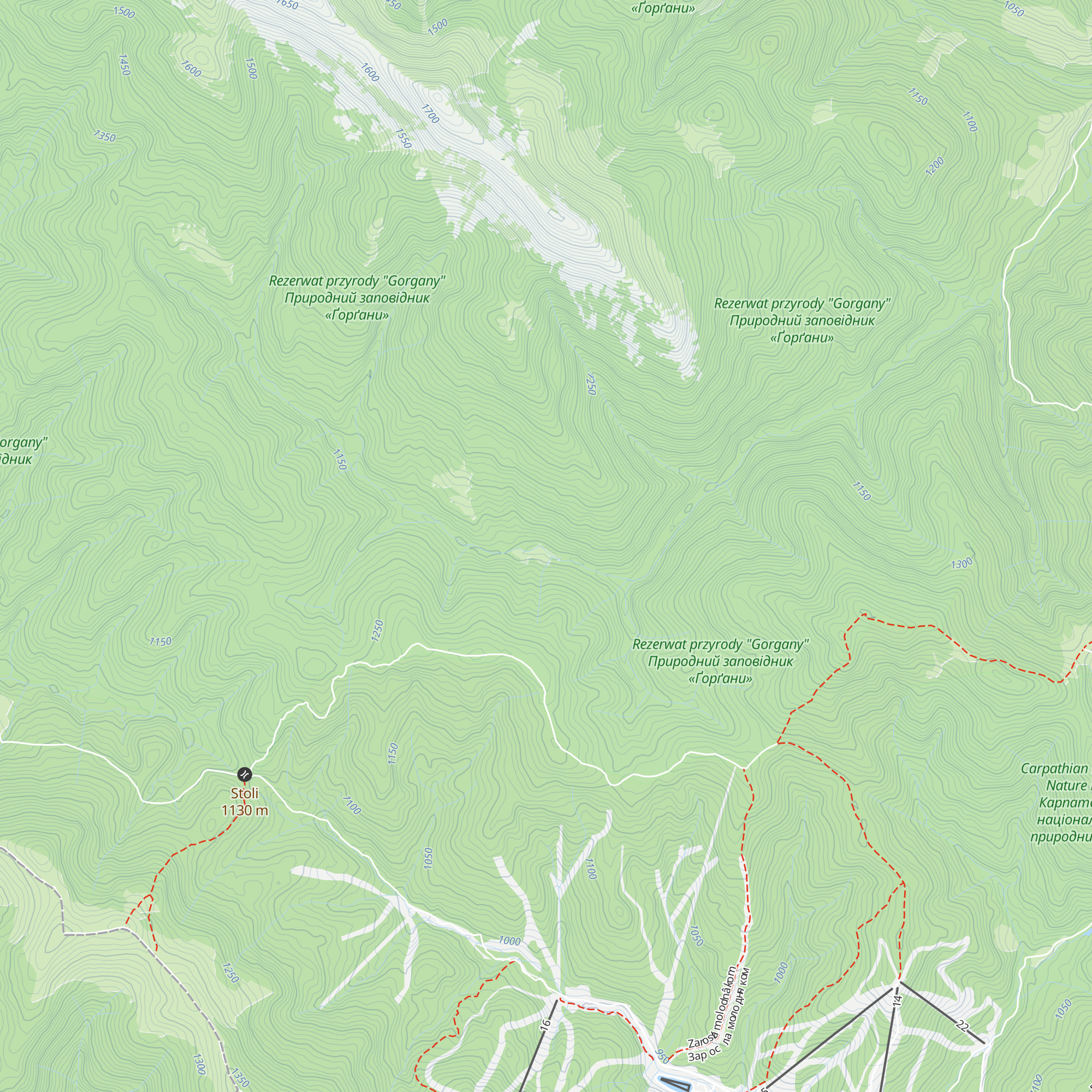 Koliba map