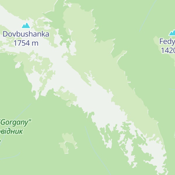 Map of Dovbushanets