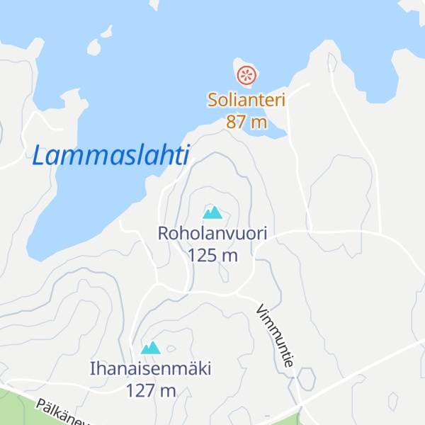 Map of Roholanvuori