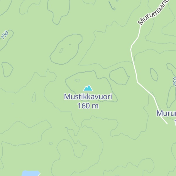 Map of Mustikkavuori
