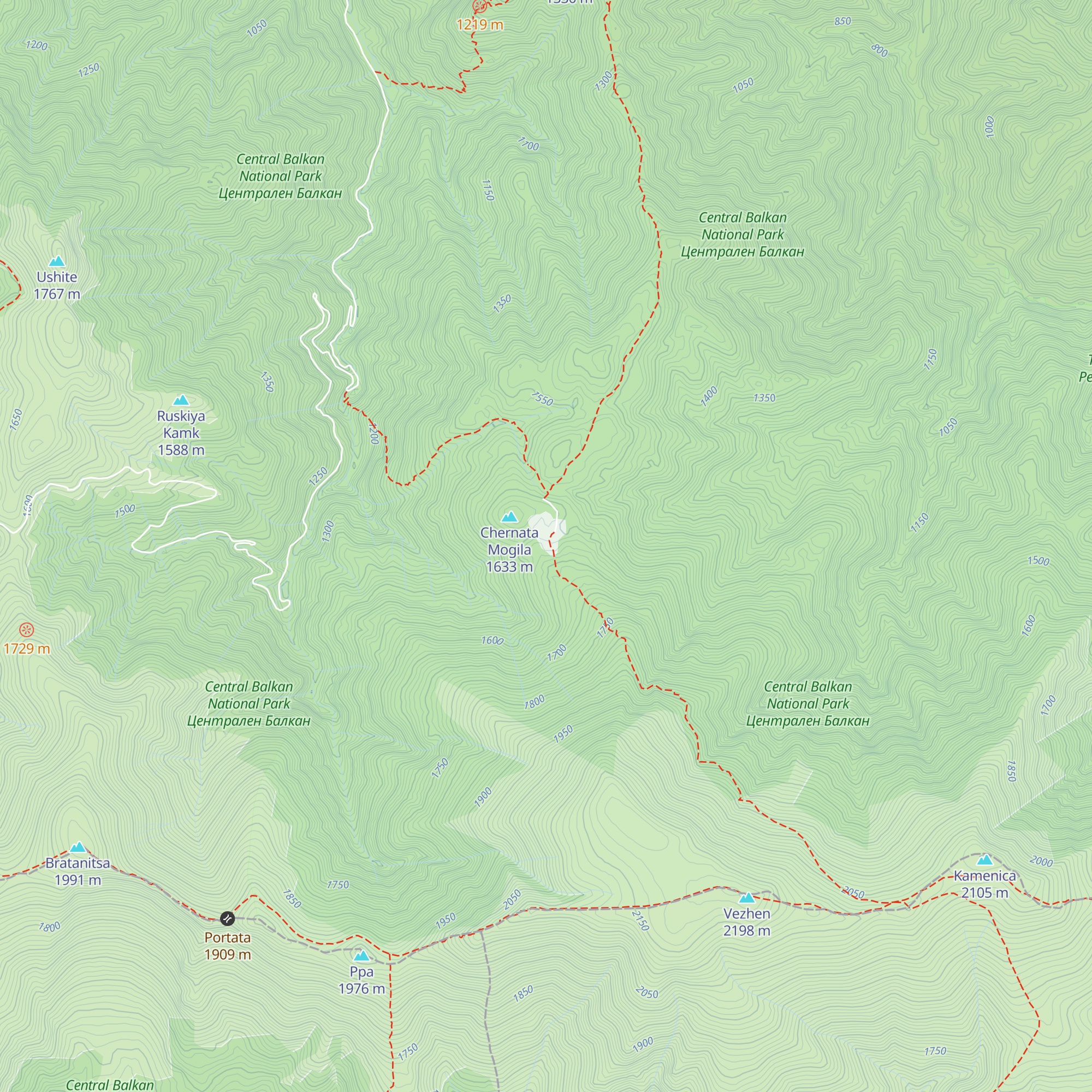 H. Vezhen map