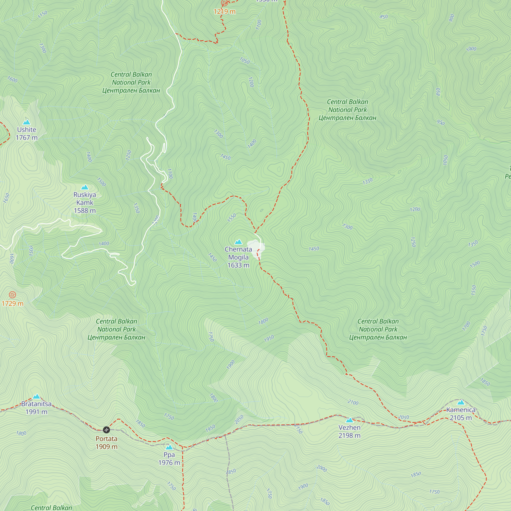 H. Vezhen map