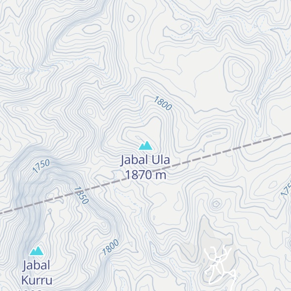 Map of Jabal Ula