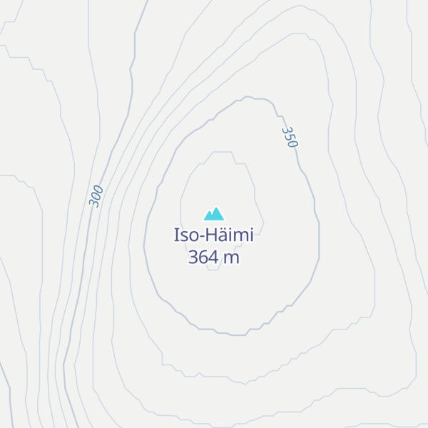 Map of Iso-Häimi