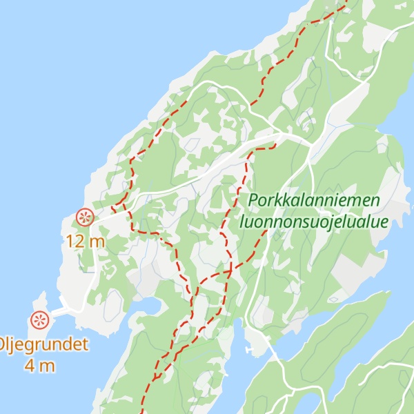Map of Telegrafberget