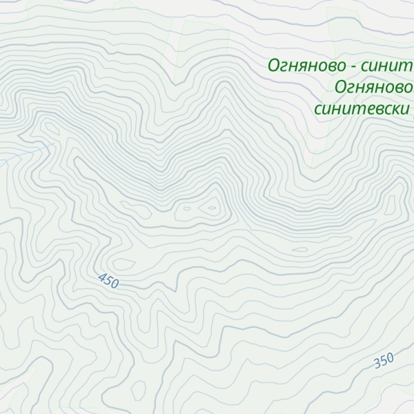 Map of Elenski Vrh