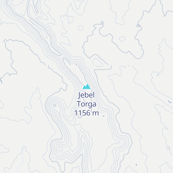 Map of Jebel Torga