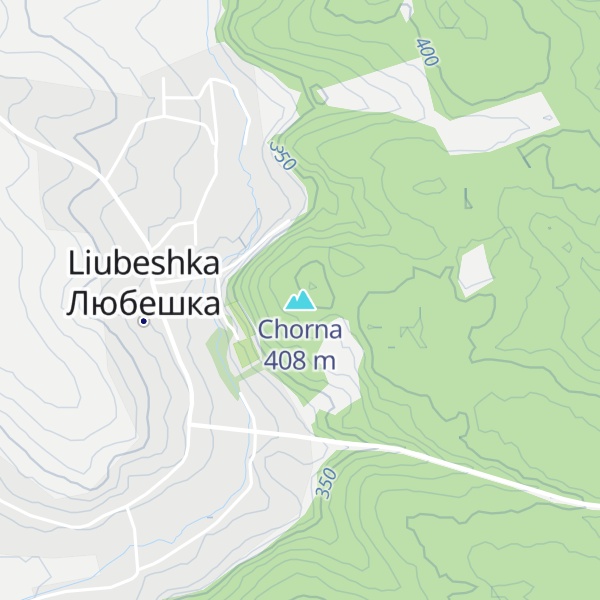 Map of Chorna