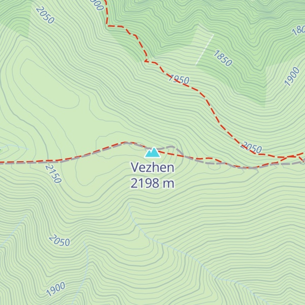 Map of Vezhen