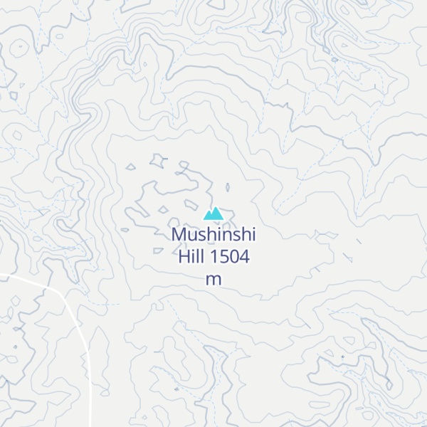 Map of Mushinshi Hill