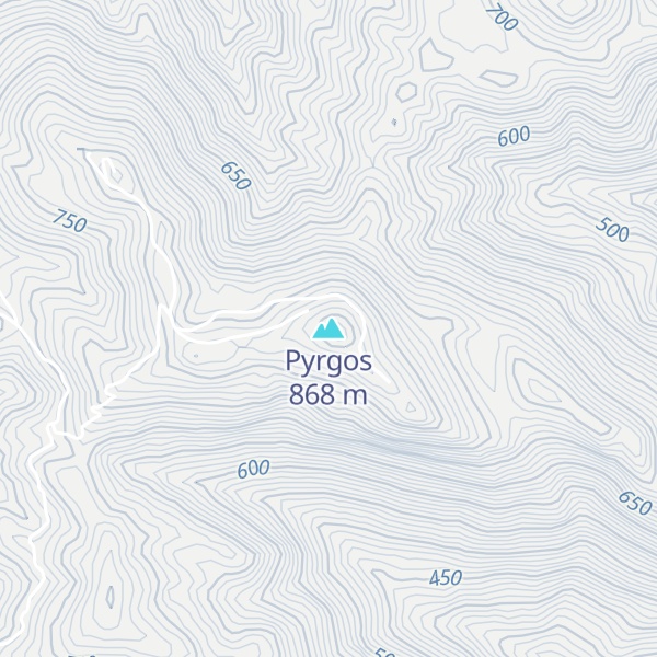 Map of Pyrgos