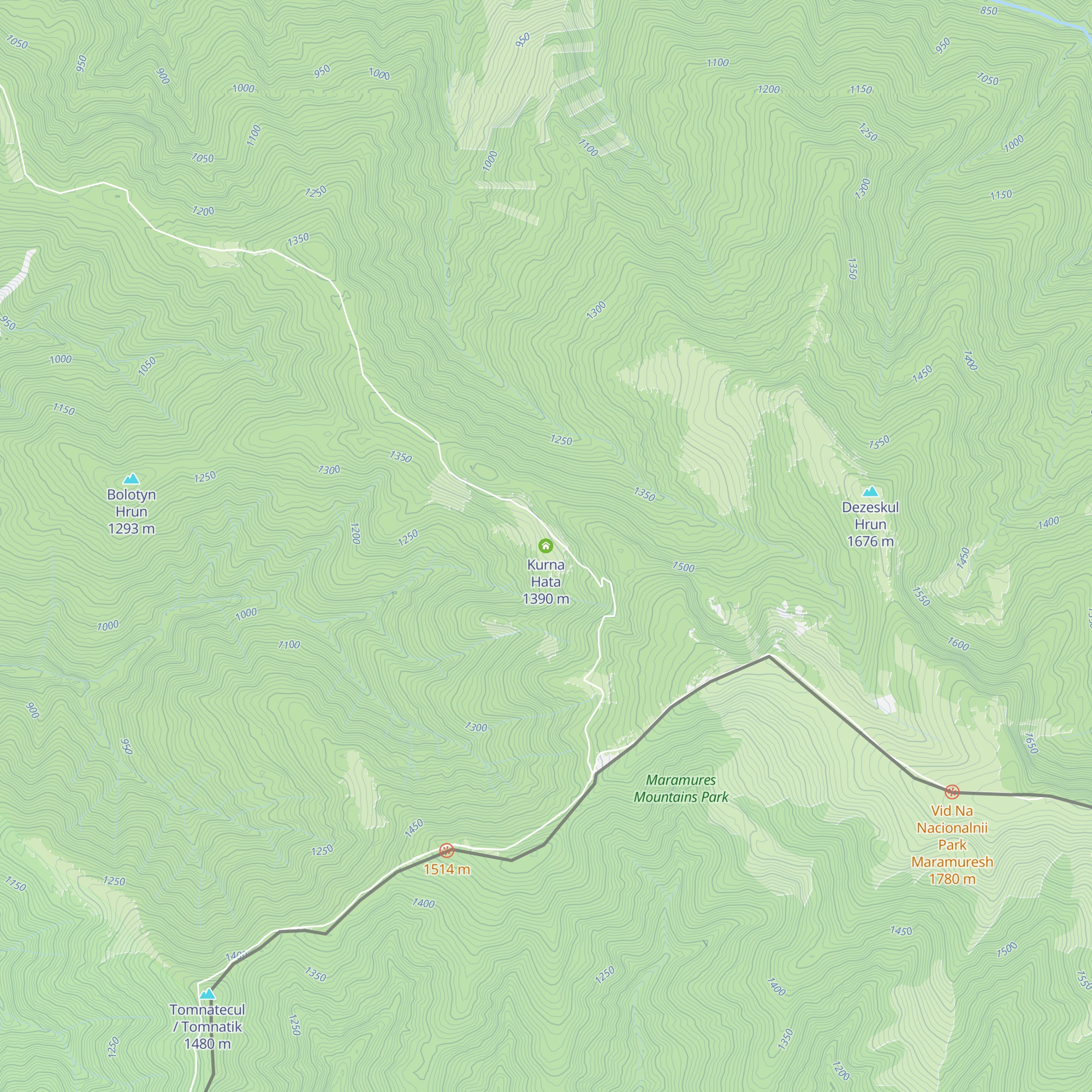 Kurna Hata map