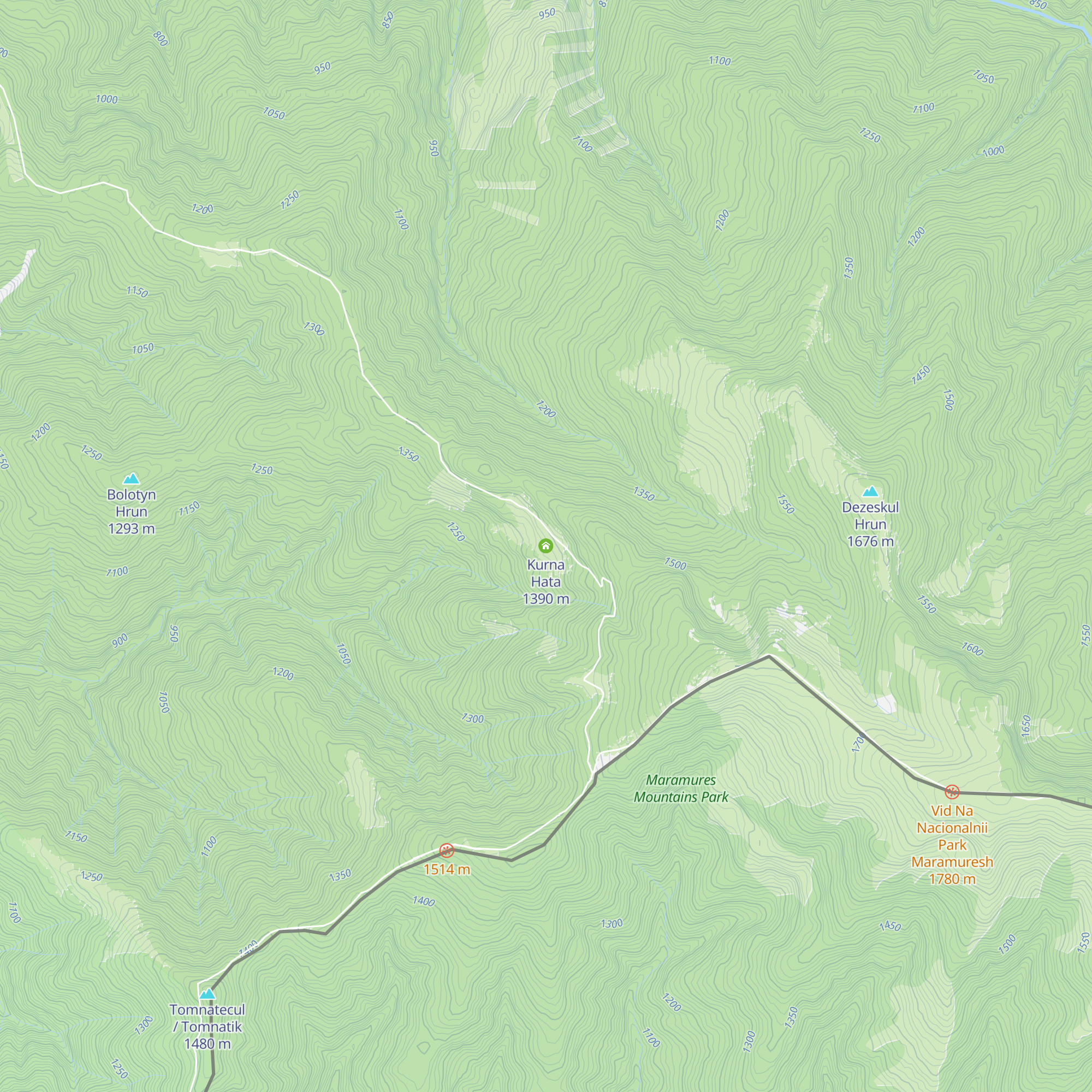 Kurna Hata map