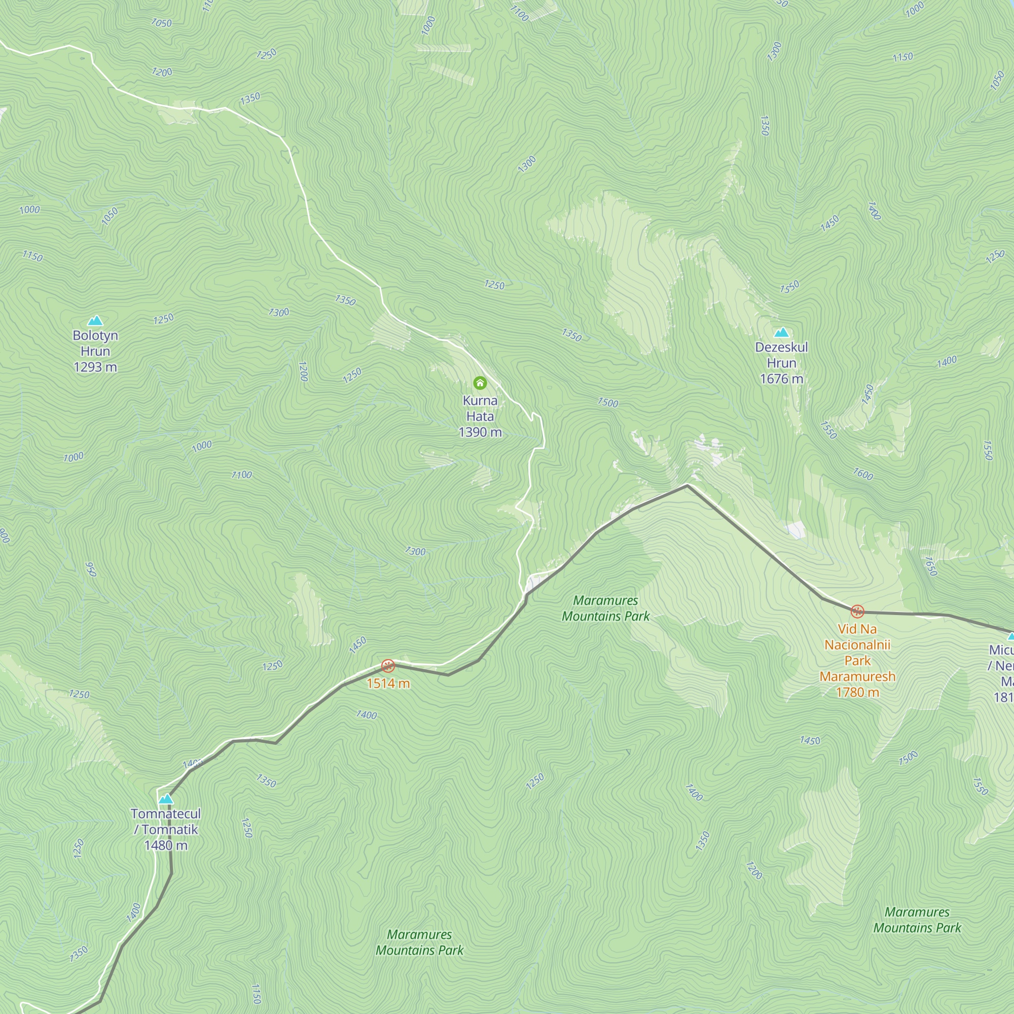 Koliba map