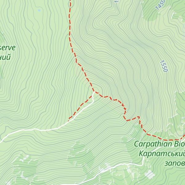 Map of Petros