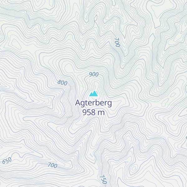 Map of Agterberg