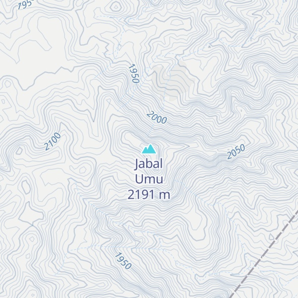 Map of Jabal Umu