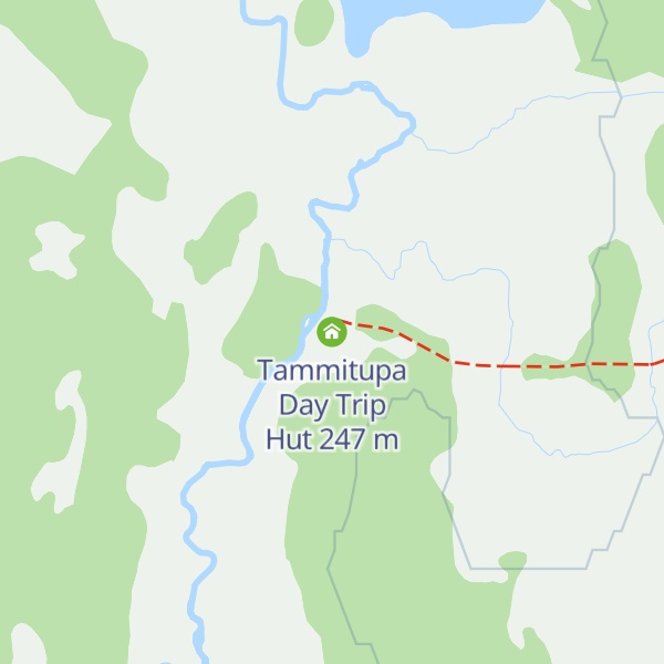 Map of Tammitupa Day Trip Hut