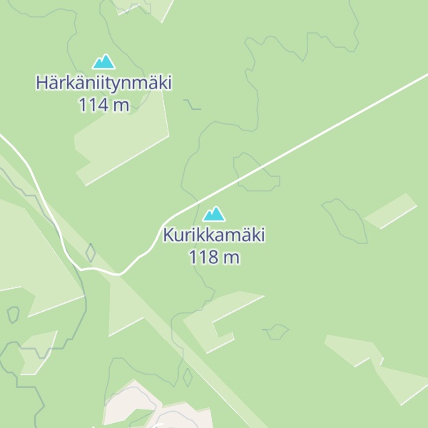 Map of Kurikkamäki