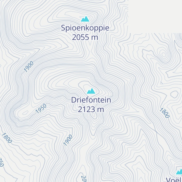 Map of Driefontein