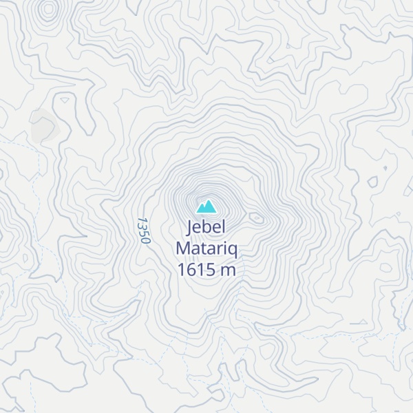 Map of Jebel Matariq