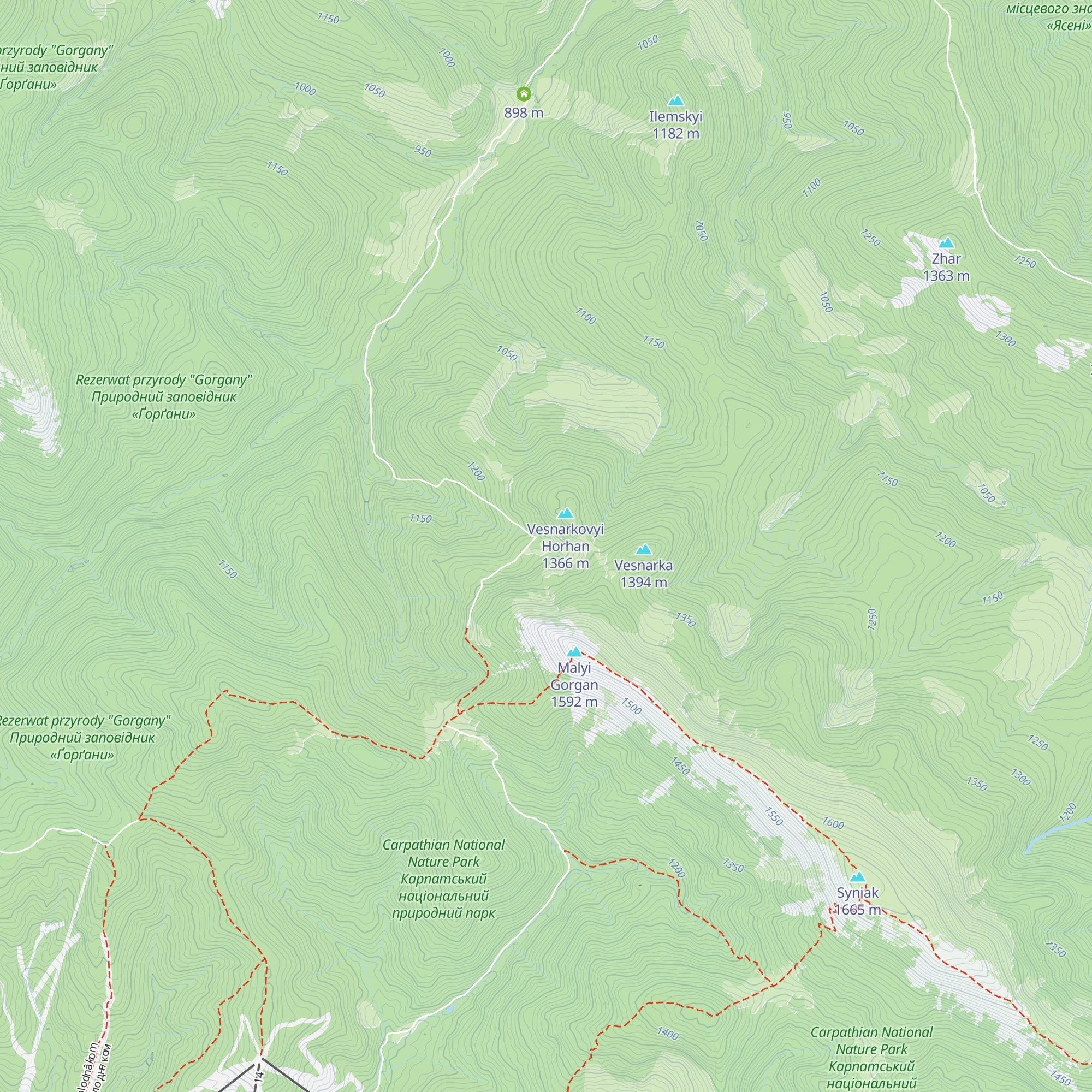 Kurna Koliba map