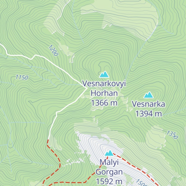 Map of Kurna Koliba