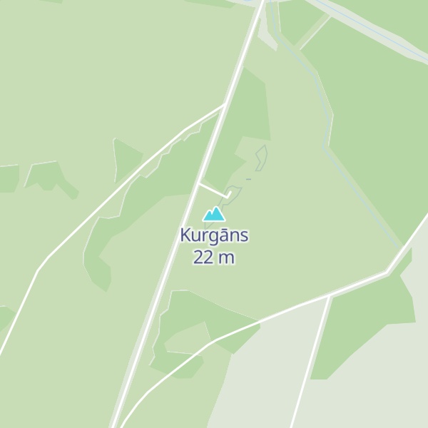 Map of Kurgāns