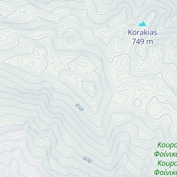 Map of Kouroupa