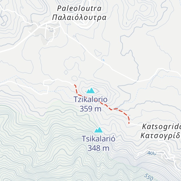 Map of Tzikalorio
