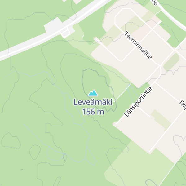 Map of Leveämäki