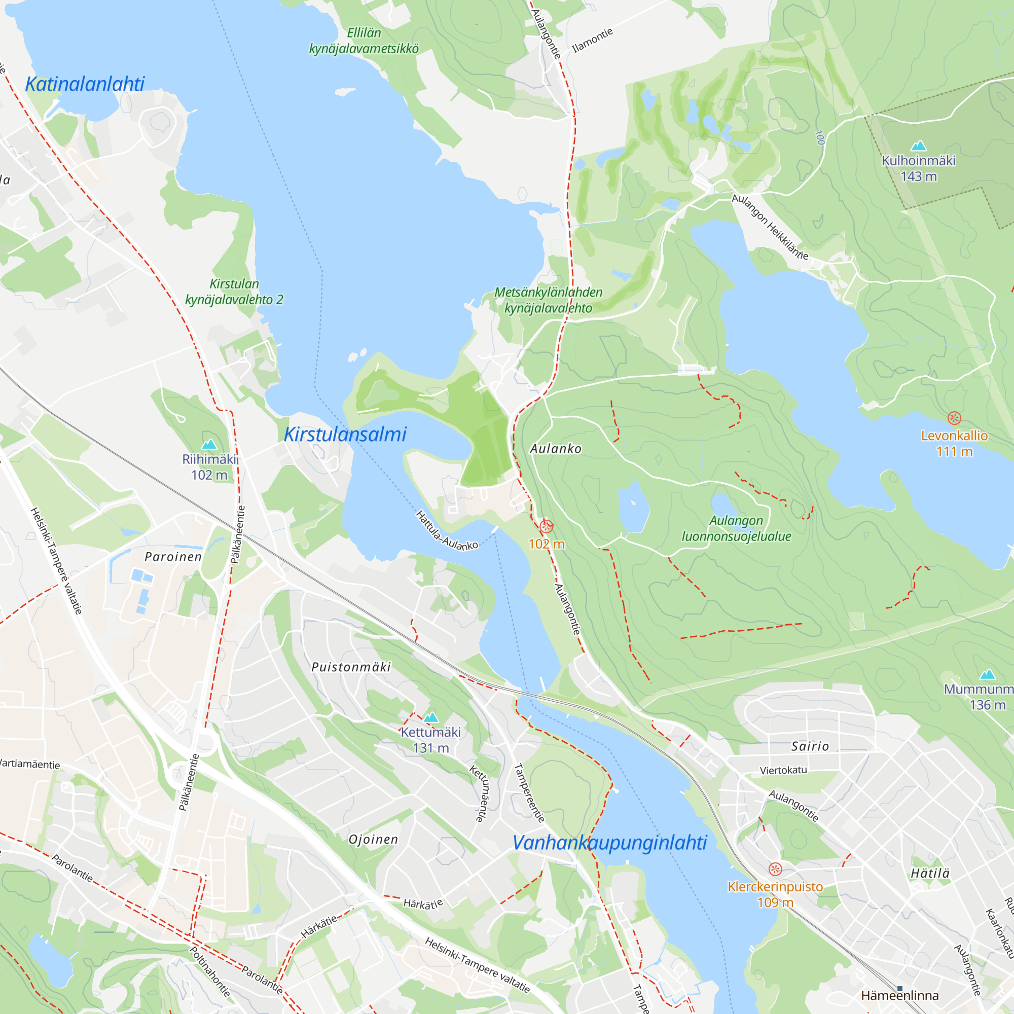 Scandic Aulanko Reception map