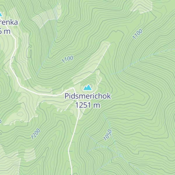 Map of Pidsmerichok