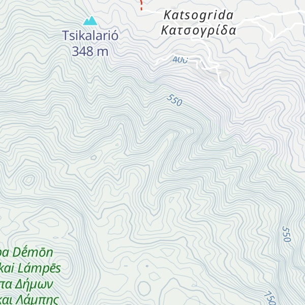 Map of Korakias