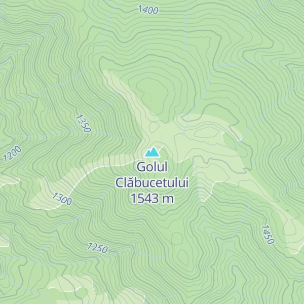 Map of Golul Clăbucetului
