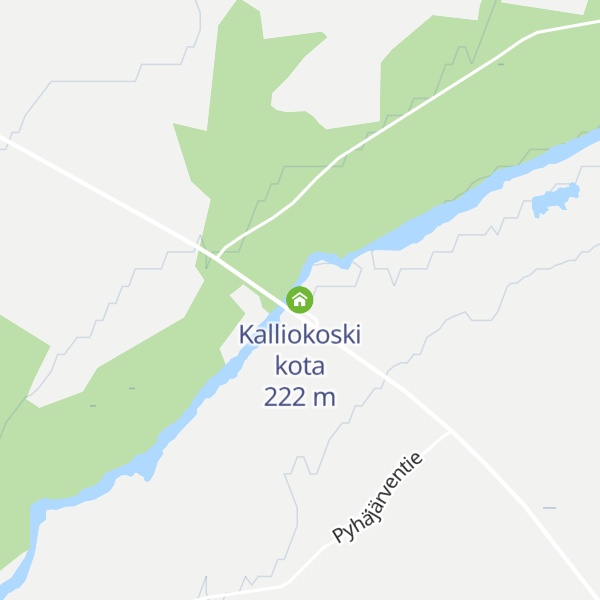 Map of Kalliokoski kota