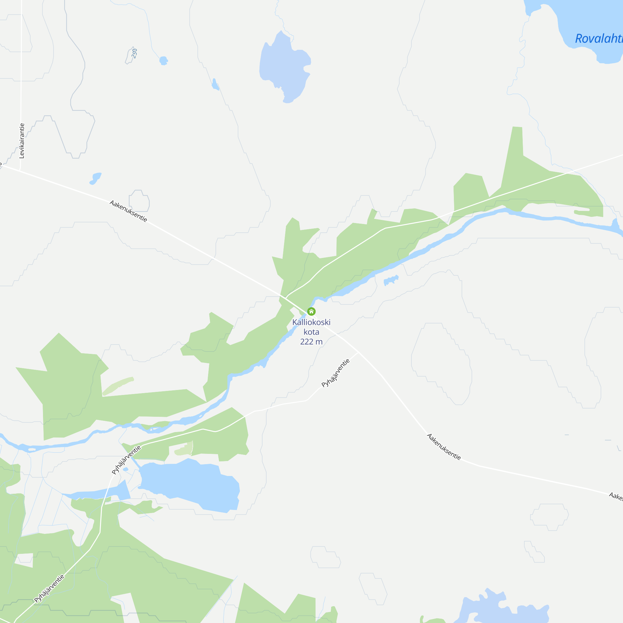 Kalliokoski kota map