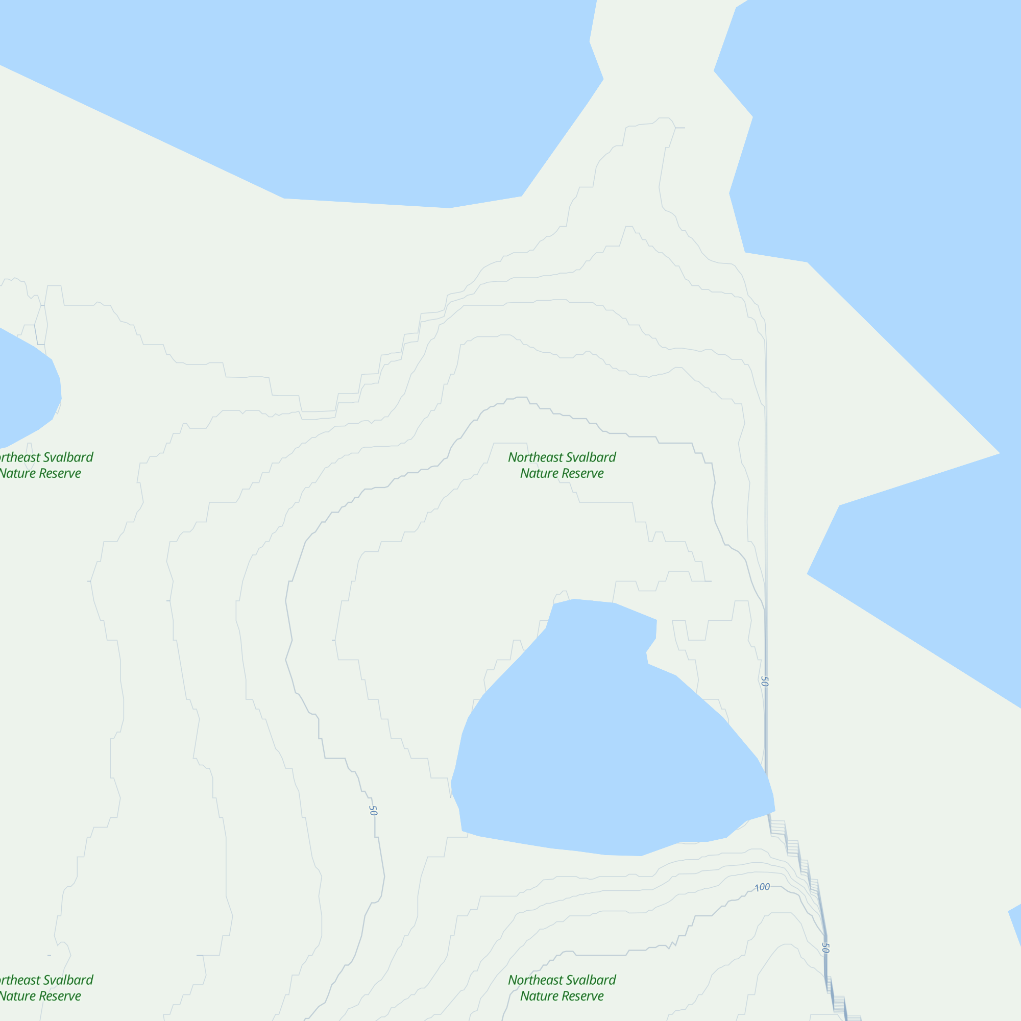 Glenhalvøya map