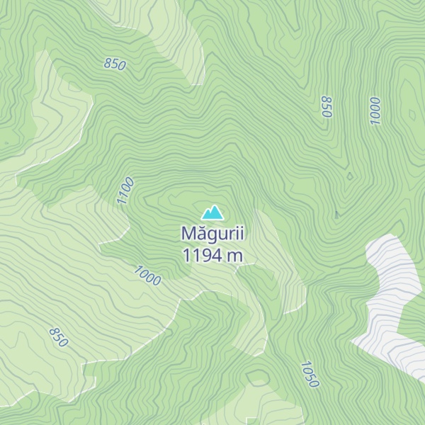 Map of Măgurii