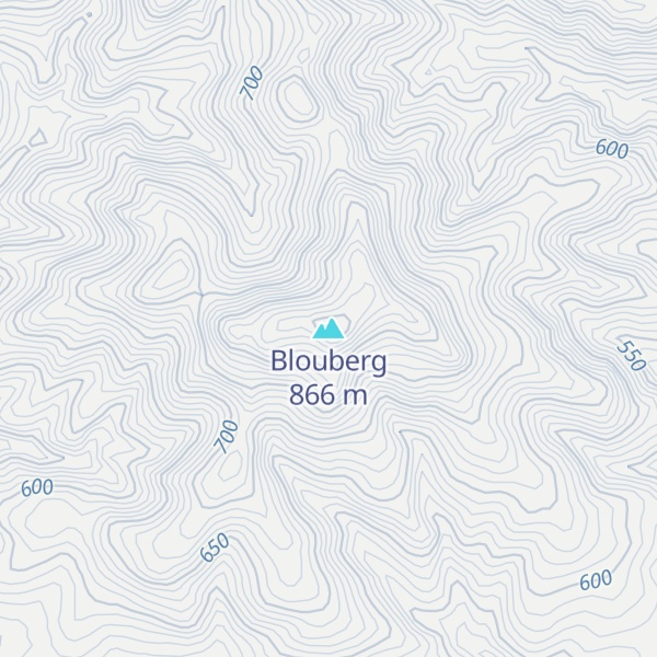 Map of Blouberg