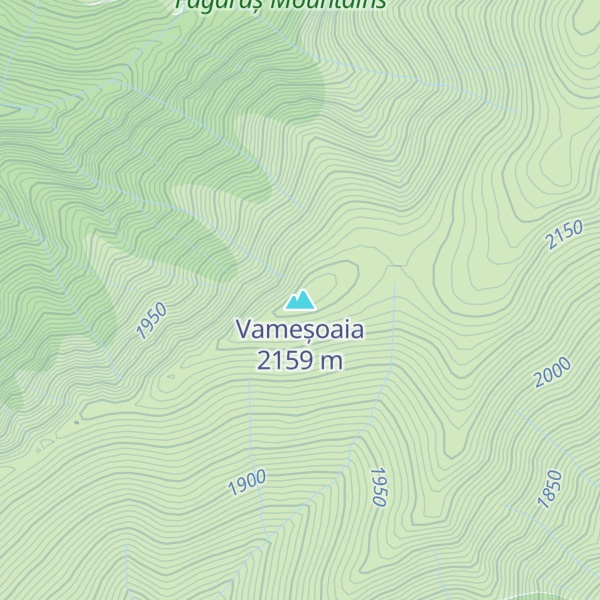 Map of Vameșoaia