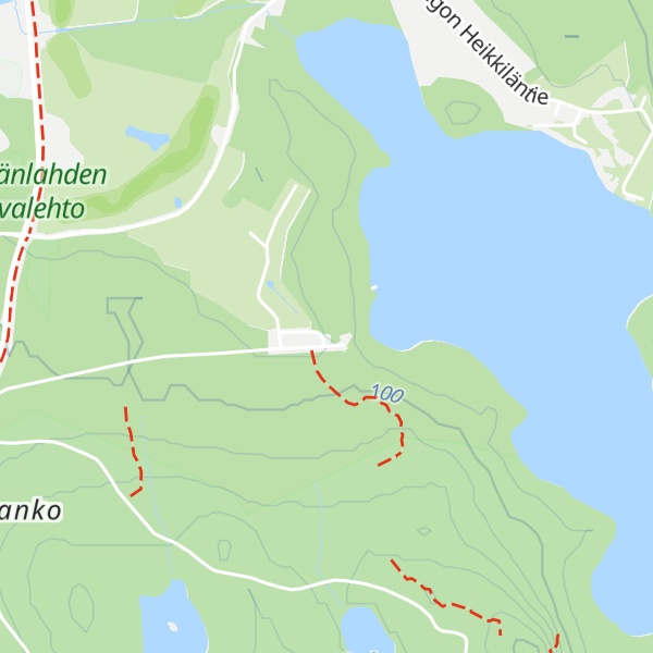 Map of Aulangonjärven kota