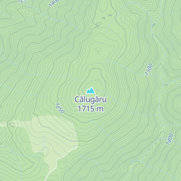 Map of Călugăru