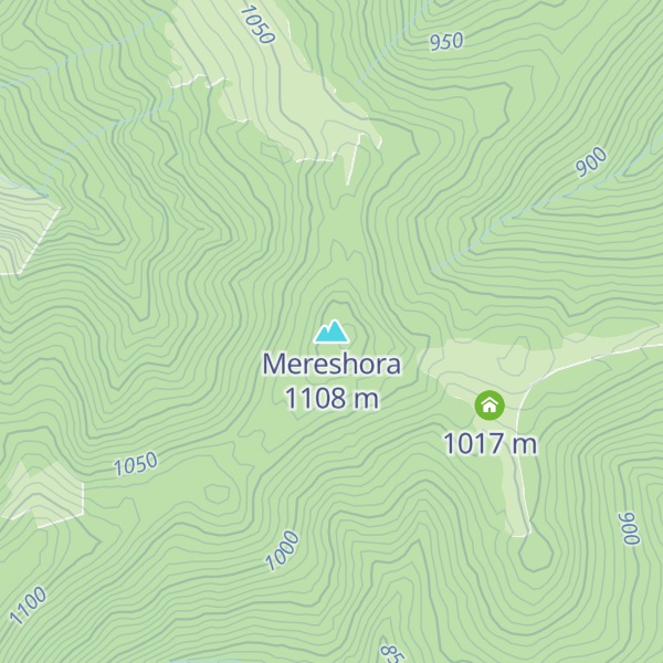 Map of Mereshora