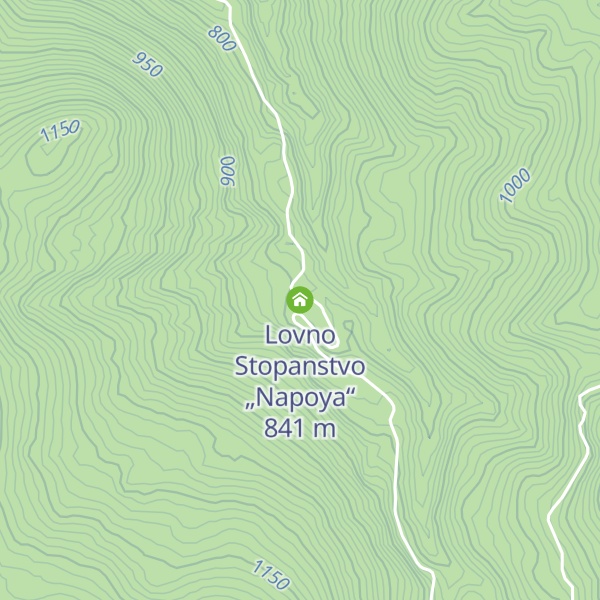 Map of Lovno Stopanstvo „Napoya“