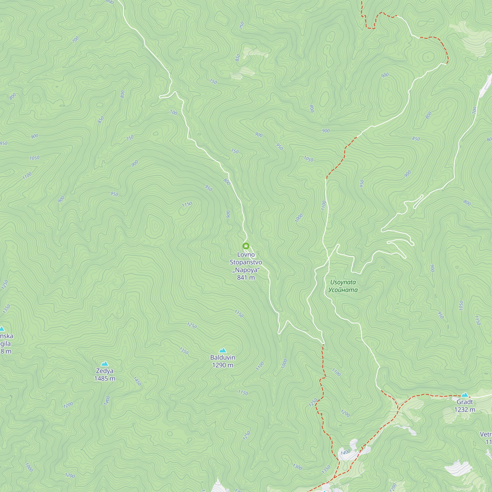 Lovno Stopanstvo „Napoya“ map