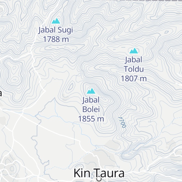 Map of Jabal Bolei