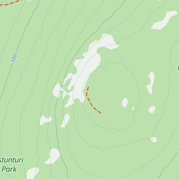 Map of Haavepalo Lapp Hut