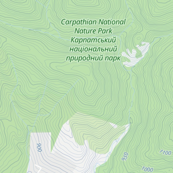 Map of Hostryi Hrun