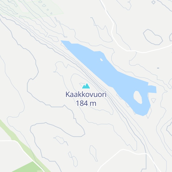 Map of Kaakkovuori